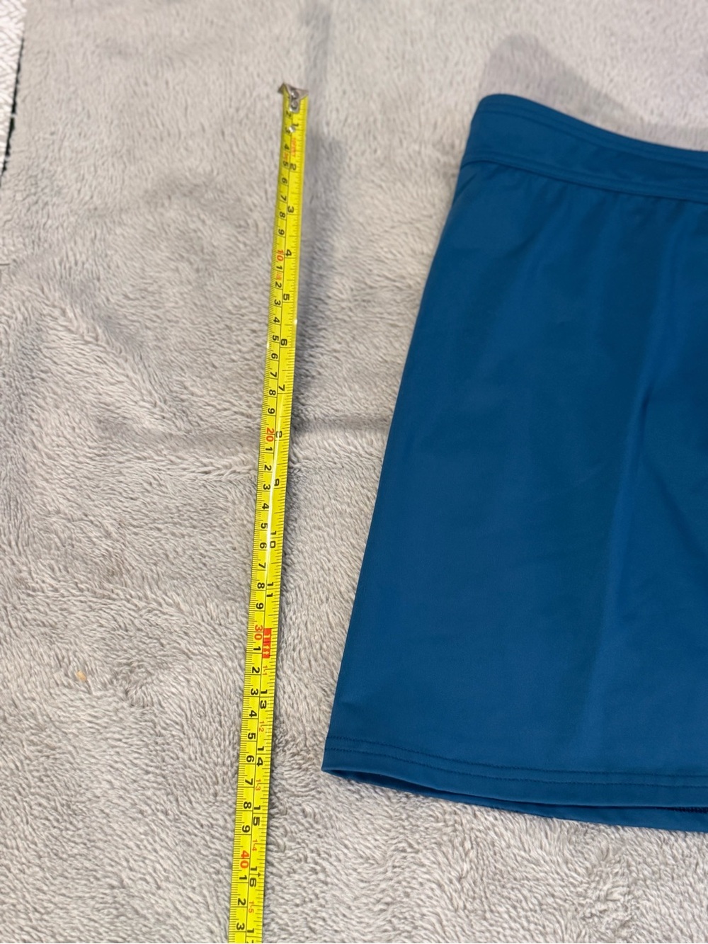 Lands' End Women's Plus Size 20W TEAL Swim Skirt / Skort - Picture 3 of 5